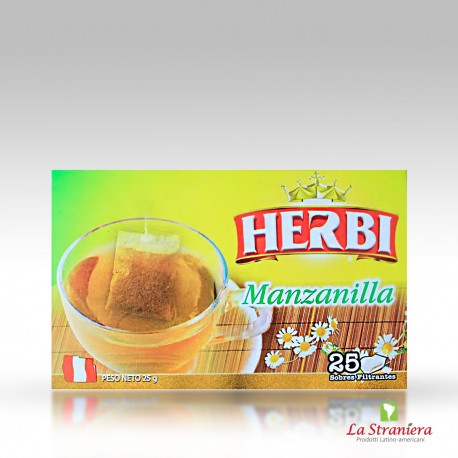 Infusione di  Camomilla Manzanilla Herbi 25u.
