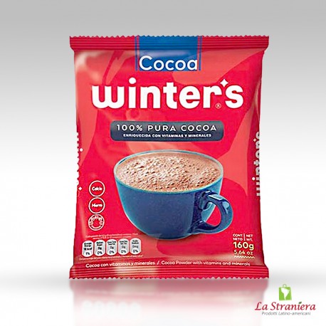 Cacao in Polvere Cocoa Winter's 160G.