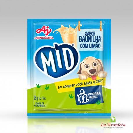 Succo in Polvere Vaniglia con Limone Refresco en Polvo de Baunilha com Limao MID Ajinomoto 1L