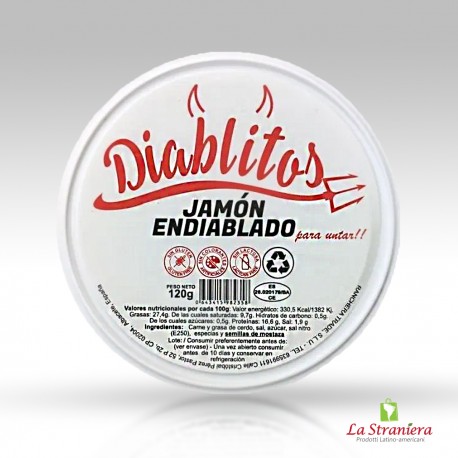 Prosciutto Diabolico, Diablitos 120G.