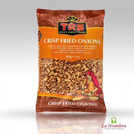 Cipolle Fritte, Cebollas Fritas Crujientes, Crispy Fried Onions TRS 400G.