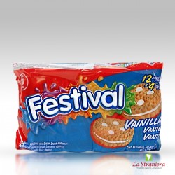 Biscotti ripieni di crema di Vaniglia, Festival x12u.