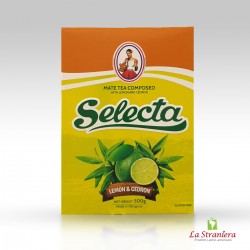 Yerba Mate Selecta Lemon e Cedron 500G.