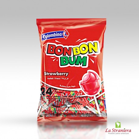 Lecca Lecca alla Fragola, Bon Bon Bum, Colombiana 24unit.