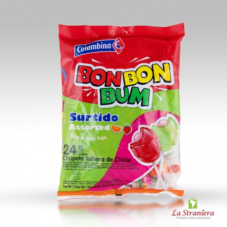 Lecca Lecca Assortite, Chupa Chupa, Bon Bon Bum, Colombiana 24unit.