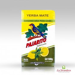 Yerba Mate Pajarito alla Menta e Limone, 500G.