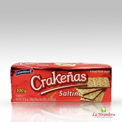 Crakeñas Saltìn, Colombina 4 Tacos  300G.