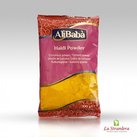 Curcuma in Polvere, Palillo, Ali Baba 100G.