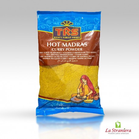 Madras Piccante Curry in Polvere, Curry Picante de Madrás TRS 100G.