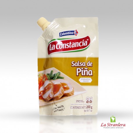 Salsa di Ananas, Salsa de Piña, Pineapple Sauce, La Constancia, Colombina 200G.