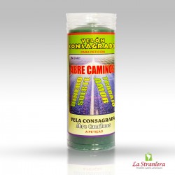Candela Esoterica Abre Caminos para Peticion, Vela a Petiçao  , Velone