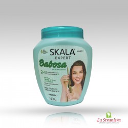 Maschera o Crema di Trattamento di Babosa Aloe Vera 2 em 1, Creme para pentear + Hidratante Capilar, Skala Expert