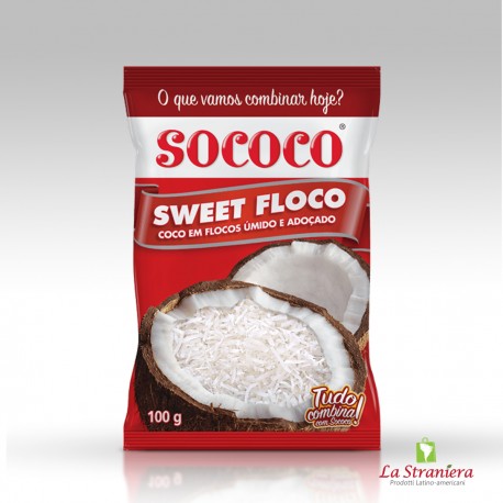 Fiocchi di cocco secchi, Coco em flocos Sococo 100GR