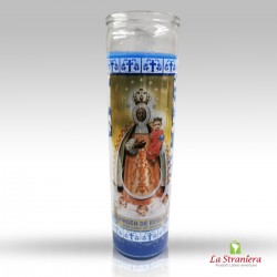 Candela di Vetro per Esoterismo ''Virgen de la Regla'' Vela, Velon (Solo a Torino(TO))