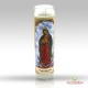 Candela di Vetro per Esoterismo ''Virgen de Guadalupe'', Vela, Velone (Solo a Torino(TO))