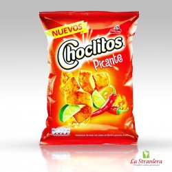 Chips di mais piccanti, hojuelas de maiz picante Choclitos Picante 200g
