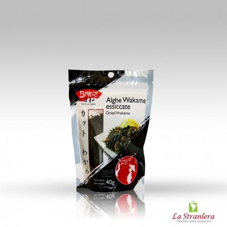 Alghe Wakame essiccate Biyori 40G.