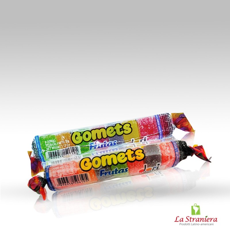 Caramelle Gommose Tutti Frutti Gomets 2u - La Straniera Torino -  Specialità Sudamericane