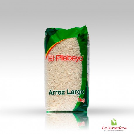 Riso Lungo (Arroz Largo), El Plebeyo 1KG.