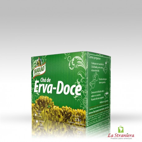 Infusione Brasiliano, Chá Erva Doce BARÃO 10und