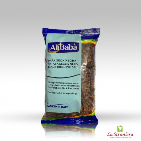 Patate Nere Secchi, Papa Seca Negra AliBaba 400G