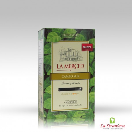Erba Mate, Yerba Mate Campo Sur La Merced 500G.