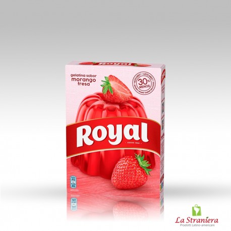 Gelatina di Fragola (Morango, Fresa), Royal 114 GR.