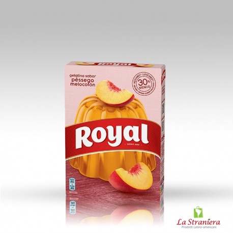 Gelatina di Pesca (Pêssego, Melocotón), Royal 114 GR.Gelatina di Pesca (Pêssego, Melocotón), Royal 114 GR.