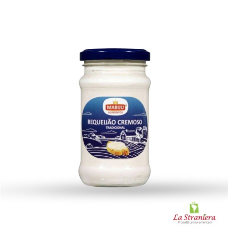 Requeijao Cremoso Tradicional Mabiju (Crema di Formaggio Tradizionale) 220G.