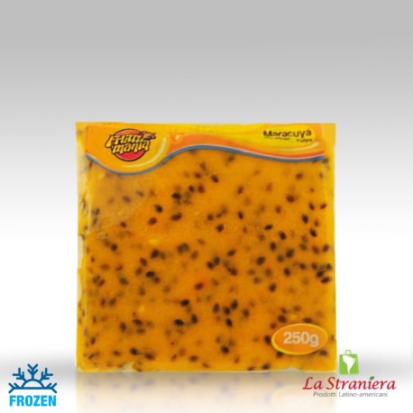 Polpa surgelata di Frutto della Passione (Maracuya) con semi, Frutti Mania 250GR (Solo Torino(TO))