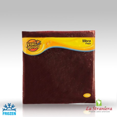 Polpa surgelata di Mora, Frutti Mania 250GR (Solo Torino(TO))