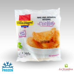 TAPAS EMPANADAS CRIOLLAS X12 450GR VILLA D'AGRI