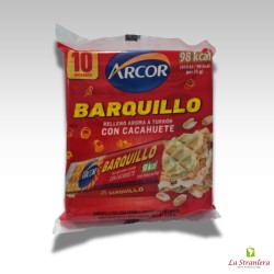 Barquillo relleno aroma a turron con cacahuate  250gr