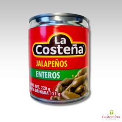 JALAPEÑOS ENTEROS LA COSTEÑA 220g