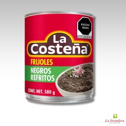 Frijoles Negros Refritos 580gr La Costeña