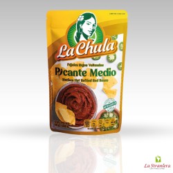 La chula frijoles rojos volteados picante medio 400gr