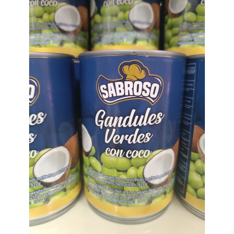 Gandul Verdi con Cocco, Gandules Verdes con Coco, 425Gg