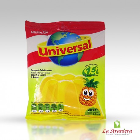 Gelatina di Ananas (Ananàs, Piña), Universal 250G, 1,5L.
