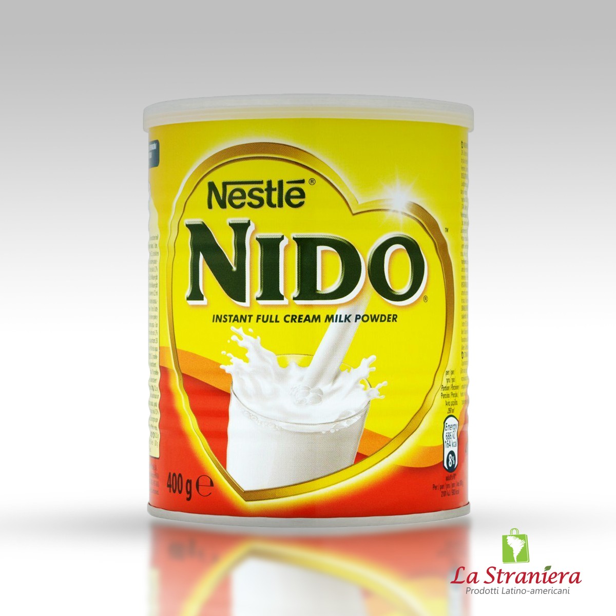 Latte in Polvere (Leite em Po Nido), Nestle 400G.