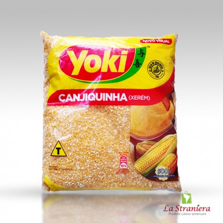 Canjiquinha, mais giallo (maiz amarillo), Yoki 500G.