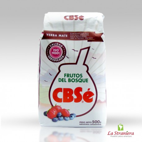 Erba Mate Frutti di Bosco, Yerba Mate CBSè, Frutas de Bosque