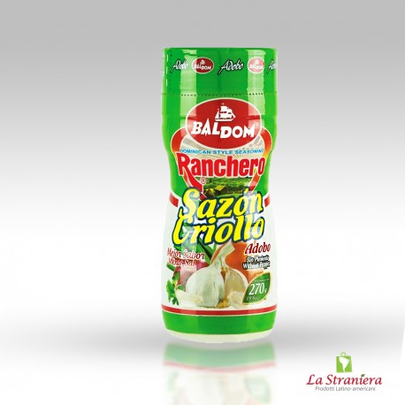 Preparazione di Spezie per Cucinare Senza Pepe Sazòn Criollo Ranchero 260G.