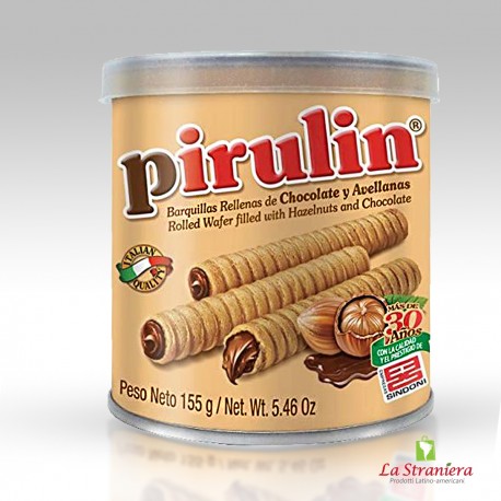 Pirulin Wafer Ripieni di Cioccolato e Avellanas