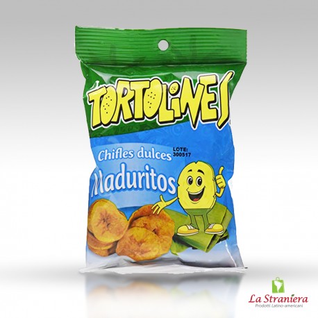 Snack di Banana Dolce, Tortolines Chifles Dulces