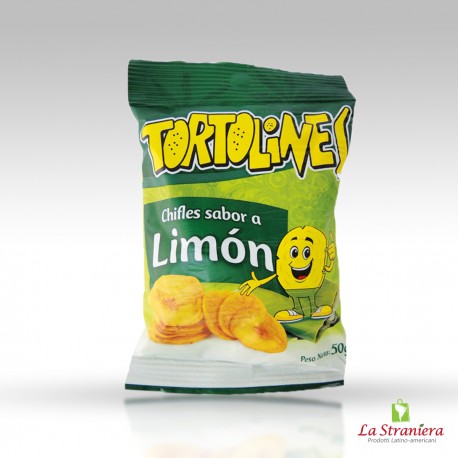 Snack di Banana con Limone, Tortolines Chifles Limon